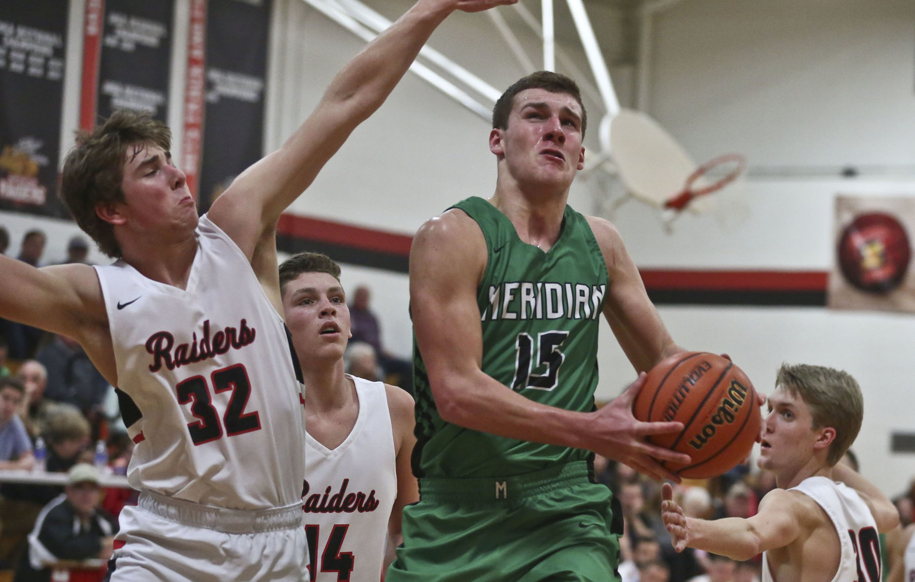 First team — Jacob Jones (Jr., F), Meridian